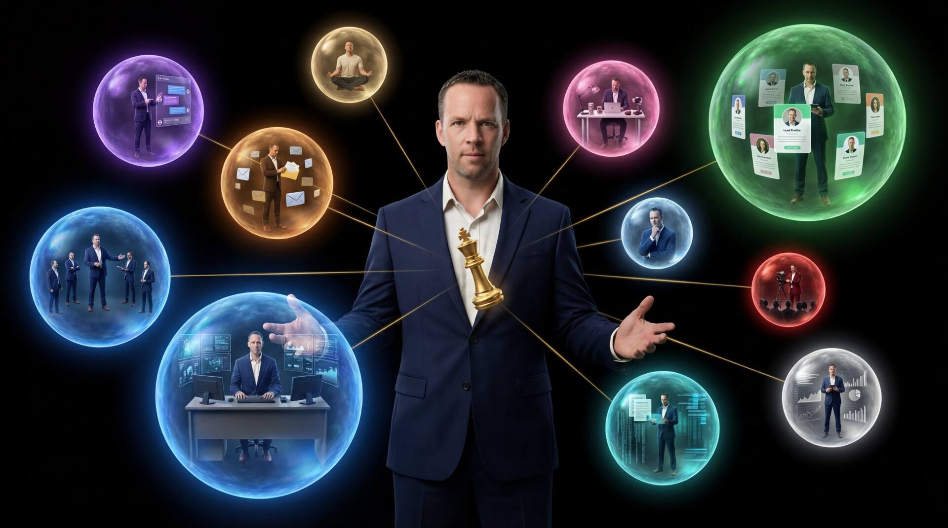 The AI Orchestra — 12.5 domains, one conductor