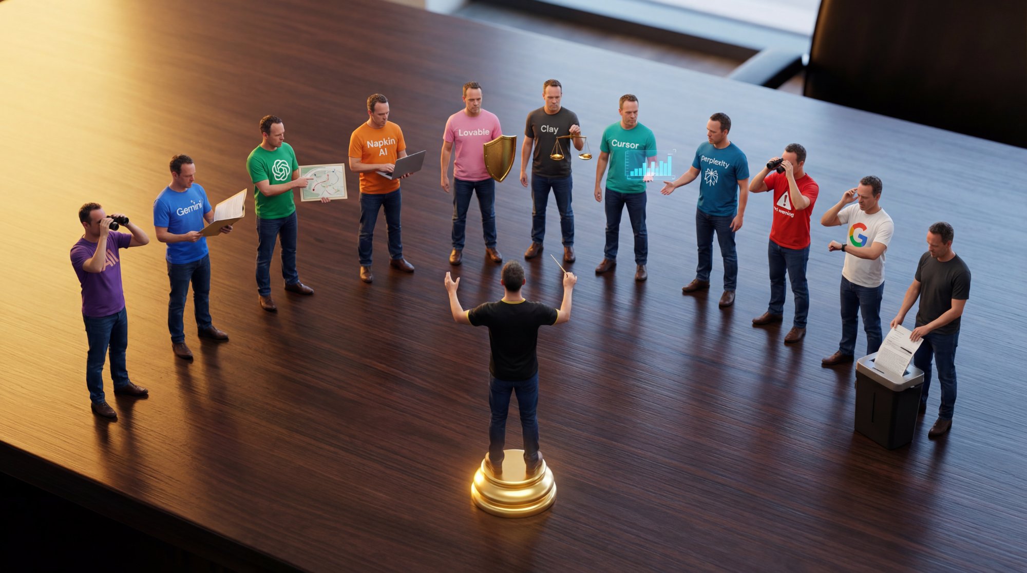 The 12-Agent Orchestra